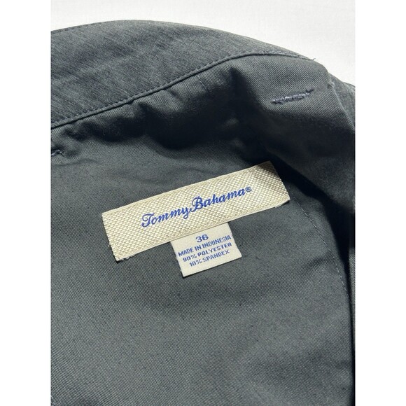 Tommy Bahama Golf Shorts Gray Golf Marlin Mens Size 36 Casual Pockets - Picture 3 of 11